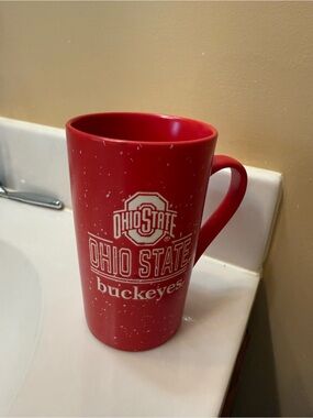 Source Unknown Red Ohio State Buckeyes Ceramic Mug
